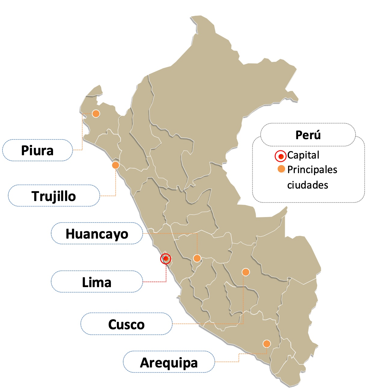 Mapa de Cobertura Nacional